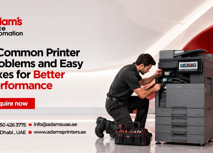 Top 5 Common Printer Issues & How Printer Repair Services Can Fix Them in Abu Dhabi