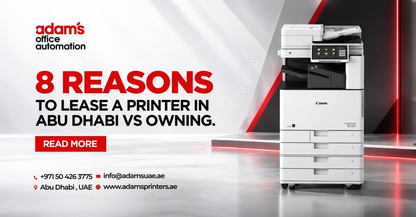 Printer lease Abu dhabi