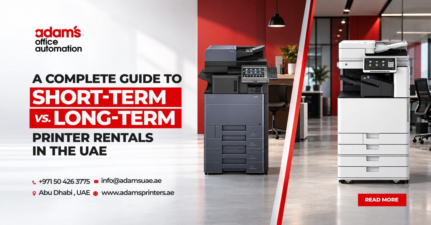 Printer Rentals in the UAE