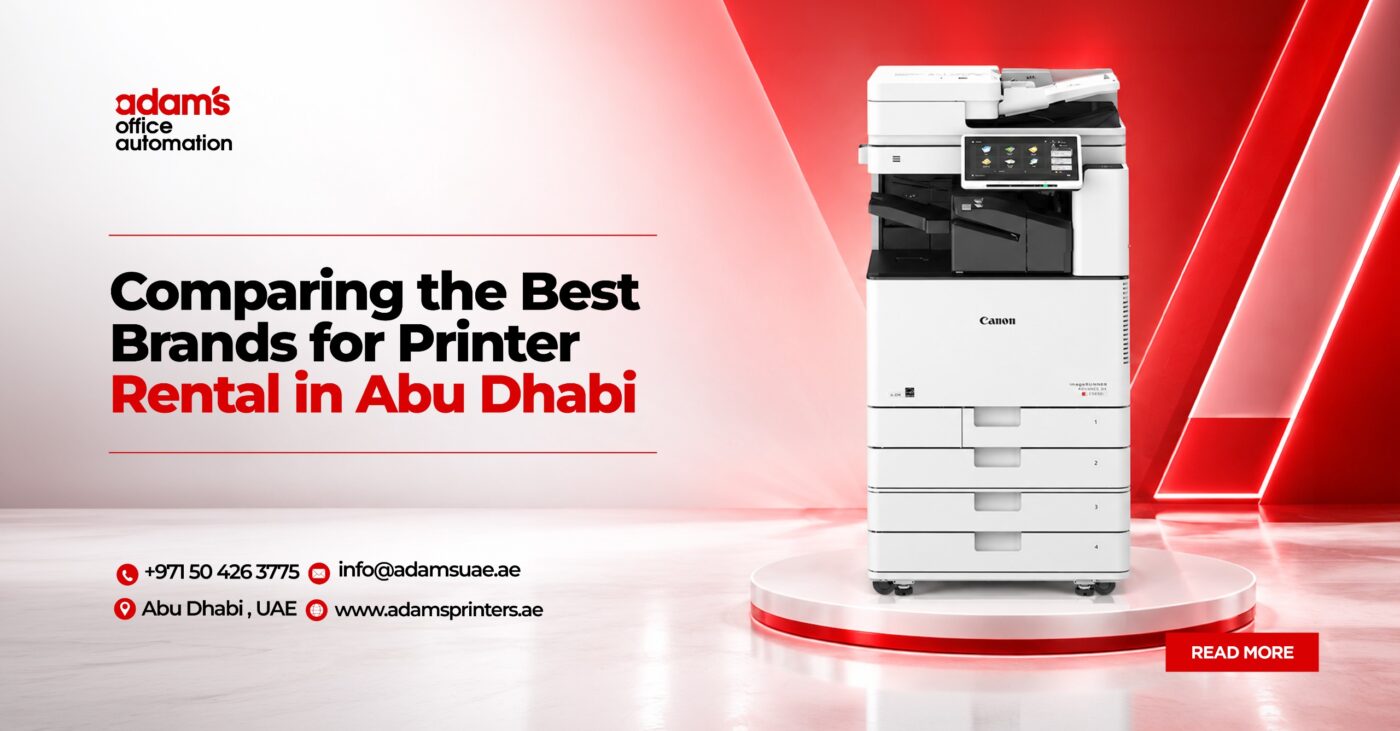 Printer Rental in Abu Dhabi