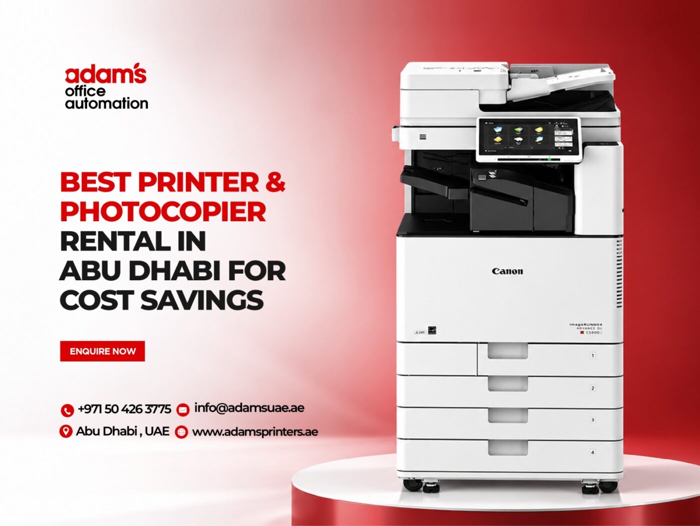 Printer & Photocopier Rental in Abu Dhabi